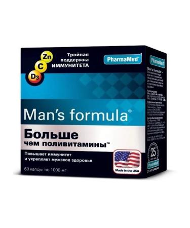 Man s formula More than polyvitamins 60 capsules