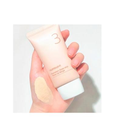 Numbuzin Sunscreen NO.3 Porcelain Base-Skip Tone Up Beige - Buy Online on GoSupps.com