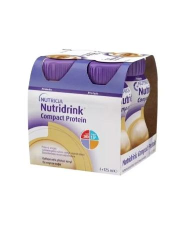 Nutridrink compact protein coffee 125ml 4pcs - 3UP - Buy Online on GoSupps.com