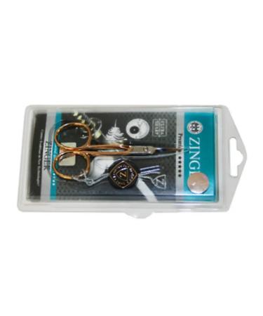 ZINGER Scissors of manicure gold ZP-1412 1 pcs - Buy Online on GoSupps.com