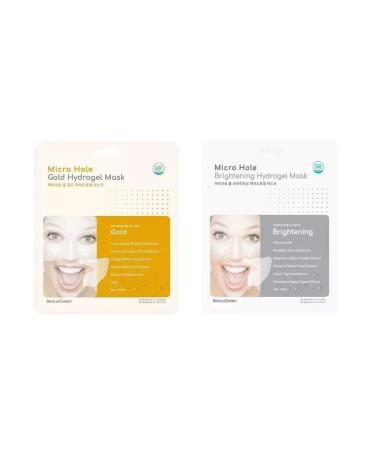 Beauugreen Mask Gold Energy Hydrogel 30 g and Micro Hole 28 g mask
