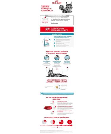 ROYAL CANIN Dry Hypoallergenic food for cats with an allergy of 2 kg 2 pcs - Buy Online on GoSupps.com