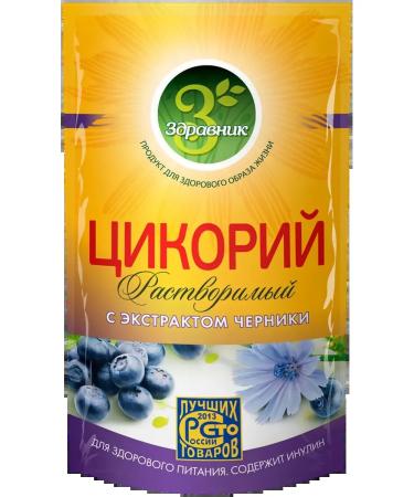 ZDRAVNIK Tsikoria is soluble with blueberry extract 85g - Buy Online on GoSupps.com