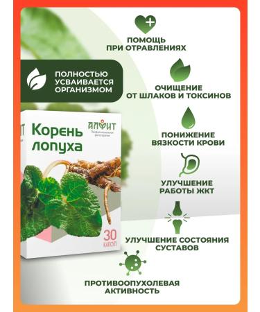 ALFIT Burdock root in capsules Gift packaging - Buy Online on GoSupps.com