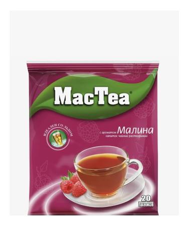 MacTea Tea drink with raspberry aroma 120 pak 16 g - Buy Online on GoSupps.com