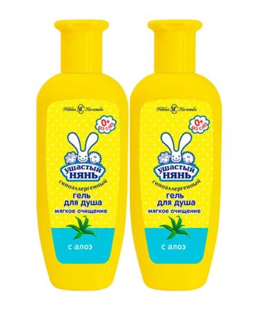 LARGEEARED NANNY Children's shower gel 250 ml 2 pcs - Buy Online on GoSupps.com