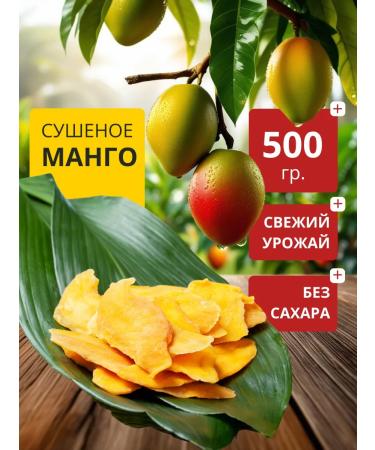 H&N ECO Dried natural mango without sugar 500 grams