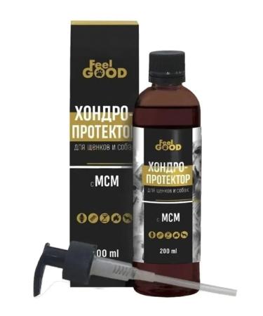 Chondroprotector with MSM for puppies and dogs Feelgood 200 ml - Buy Online on GoSupps.com