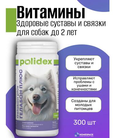 polidex Vitamins for dogs for joints 300 tab