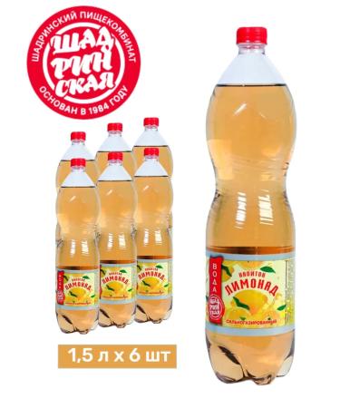 Lemonade drink strongly carved 1 5 l x 6 pcs