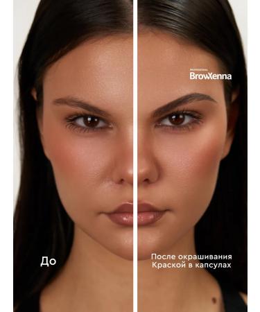 BROWXENNA Bow and beard paint black for home staining - Buy Online on GoSupps.com