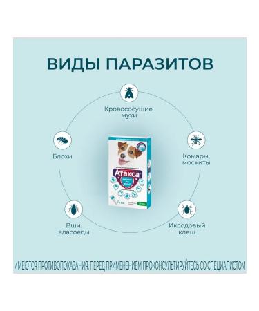 KRKA Attles drops on the withers for dogs 4-10 kg No. 1 (1ml) - Buy Online on GoSupps.com