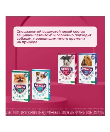 KRKA Attles of dog drops 10-25 kg No. 1 (2.5 ml) - Buy Online on GoSupps.com