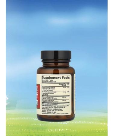 Dr Mercola Biodynamic Iron of organic carry 30 tablets - Buy Online on GoSupps.com