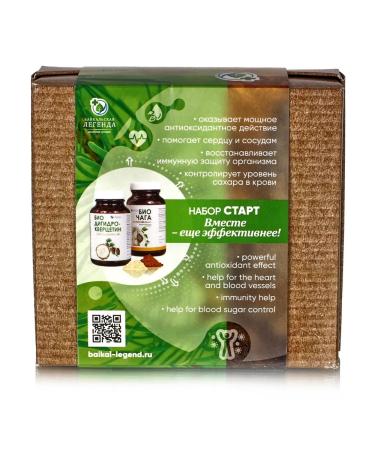 Baikal legend Set Start bio dihydrocercetin and bio chaga - Buy Online on GoSupps.com