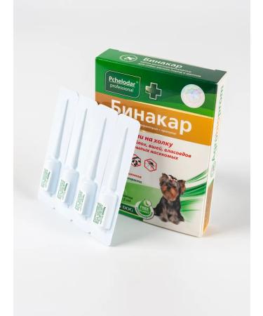 Beekeeper Drops from fleas and ticks for small dogs Binakar 4 PIP - Buy Online on GoSupps.com
