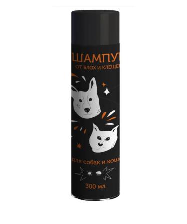 Shampoo for dogs and cats from fleas and ticks 300 ml