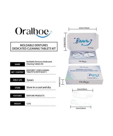 Set of sheets for cleaning dentures (1 set) - Buy Online on GoSupps.com