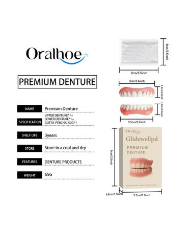Removable dentures (improving a smile 1 set) - Buy Online on GoSupps.com