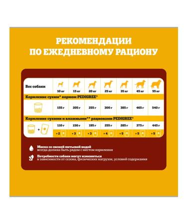 PEDIGREE Dry food for dogs of small breeds with beef 3pcs of 500 g - Buy Online on GoSupps.com