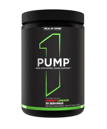 Rule 1 PUMP pre -training complex 330 g - cherry lemonade - Buy Online on GoSupps.com