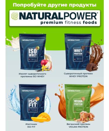 Natural power Pyatoponent protein Naturalpower 500 g in blueberry yogurt - Buy Online on GoSupps.com