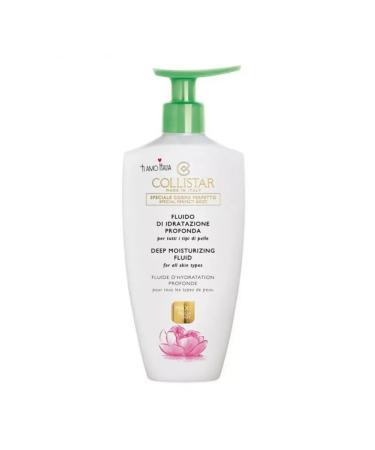 Collistar Deep Moisturizing Fluid Moisturizer Body Cream 400 ml - Buy Online on GoSupps.com