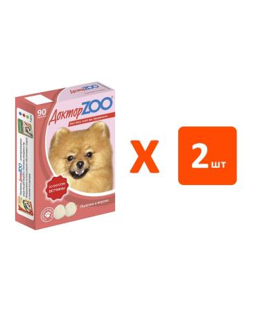Doctor ZOO Multivitamin treat for dogs Vetshchina 90 tab 2 pcs