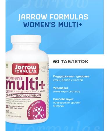 Jarrow Formulas Women's Multi+ - Multivitamins for women