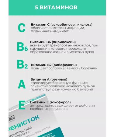 WTF Renist capsule with cystitis and kidney inflammation - Buy Online on GoSupps.com