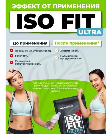 Natural power Isotonic NaturalPower ISO Fit Ultra 400 gr Malina Austria - Buy Online on GoSupps.com