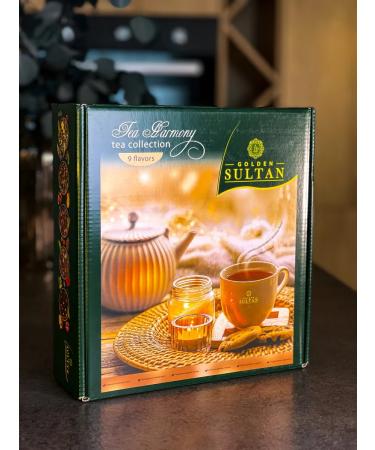 Golden Sultan Tea set of harmony of tea 9 types - Buy Online on GoSupps.com