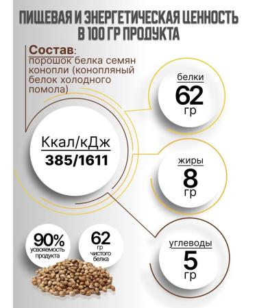 Orgtium Protein of hemp seeds 1 kg - Buy Online on GoSupps.com