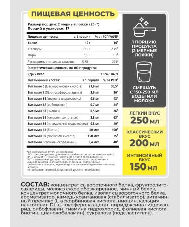 1WIN Protein with prebiotics serum lemon share - Buy Online on GoSupps.com