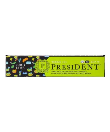 President of the Juicy Lime 12+ 70g 4 pcs - Buy Online on GoSupps.com
