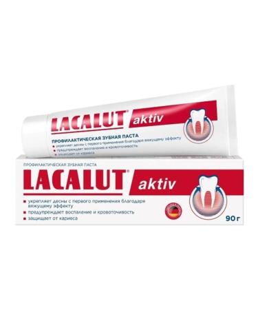 LACALUT AKTIV Toothpaste 90g 5 pcs - Buy Online on GoSupps.com
