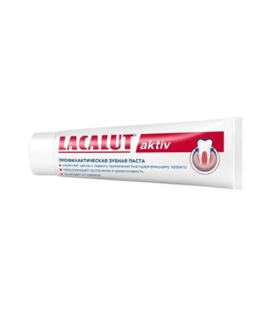 LACALUT Toothpaste Aktiv 90g 4 pcs - Buy Online on GoSupps.com