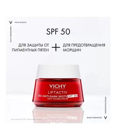 Vichy Liftactiv B3 SPF 50 day cream and B3 serum serum - Buy Online on GoSupps.com
