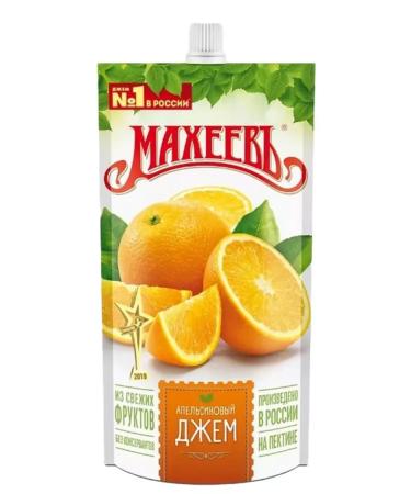 Maheev Jam Maheev Orange 300 g. 6 pieces - Buy Online on GoSupps.com