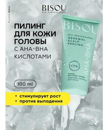 BISOU Piling for scalp and hair against dandruff and falling