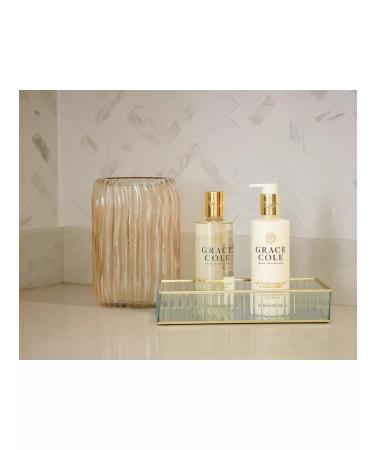 Grace Cole Liquid soap with a dispenser of a nectarine flower and grapefruit 300ml - Buy Online on GoSupps.com