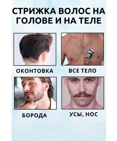 VGR Electric blower for beard and mustache (1mm 2mm 3mm) - Buy Online on GoSupps.com