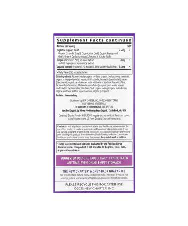 New Chapter Complex 40+ with vitamins and extracts 96 tablets - Buy Online on GoSupps.com