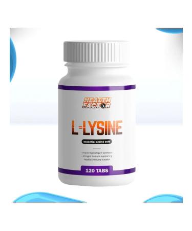 Health Factor L-Lysine Lizin 120 tablets