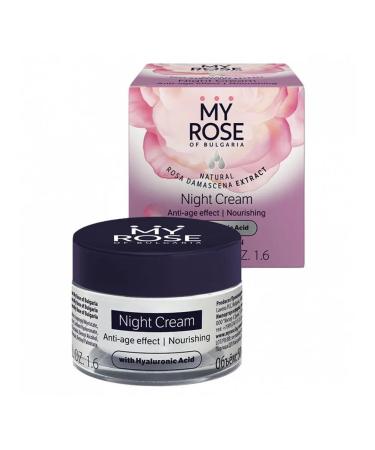 Rose of Bulgaria Night face against wrinkles 50 ml