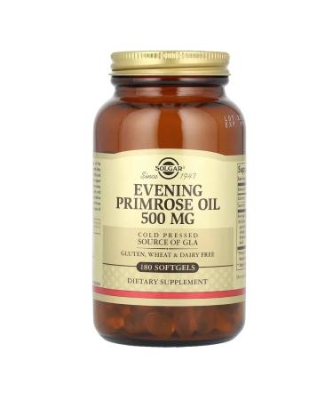 SOLGAR Evening Primrose Oil 500 mg 180 PROMILES OIL