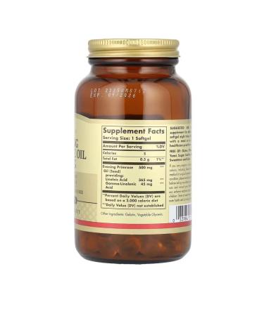 SOLGAR Evening Primrose Oil 500 mg 180 PROMILES OIL - Buy Online on GoSupps.com