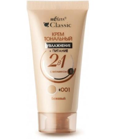 BELITA Tonal cream 001 beige 2B1 30 ml