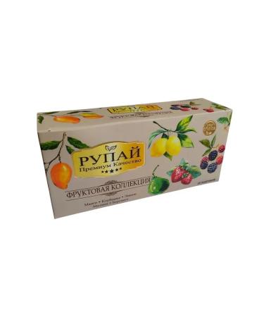 RUPAI Black tea rupey fruit collection 25 packets - Buy Online on GoSupps.com
