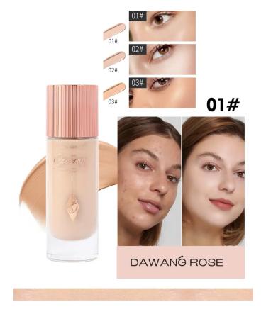 LuNa Cosmetics Tonal cream 01 Dawang Rose Coverage premium quality - Buy Online on GoSupps.com